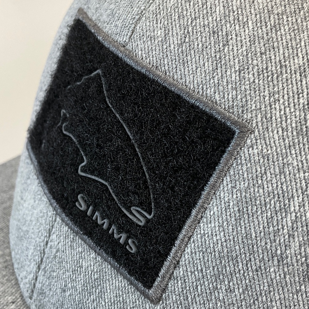 Simms Heather Gray Trucker Cap - image 3